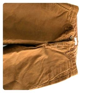 Crew Cut brown slacks with adjustable waist